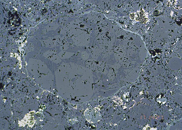 Chondrite H3 Brownfield Thin Section 1